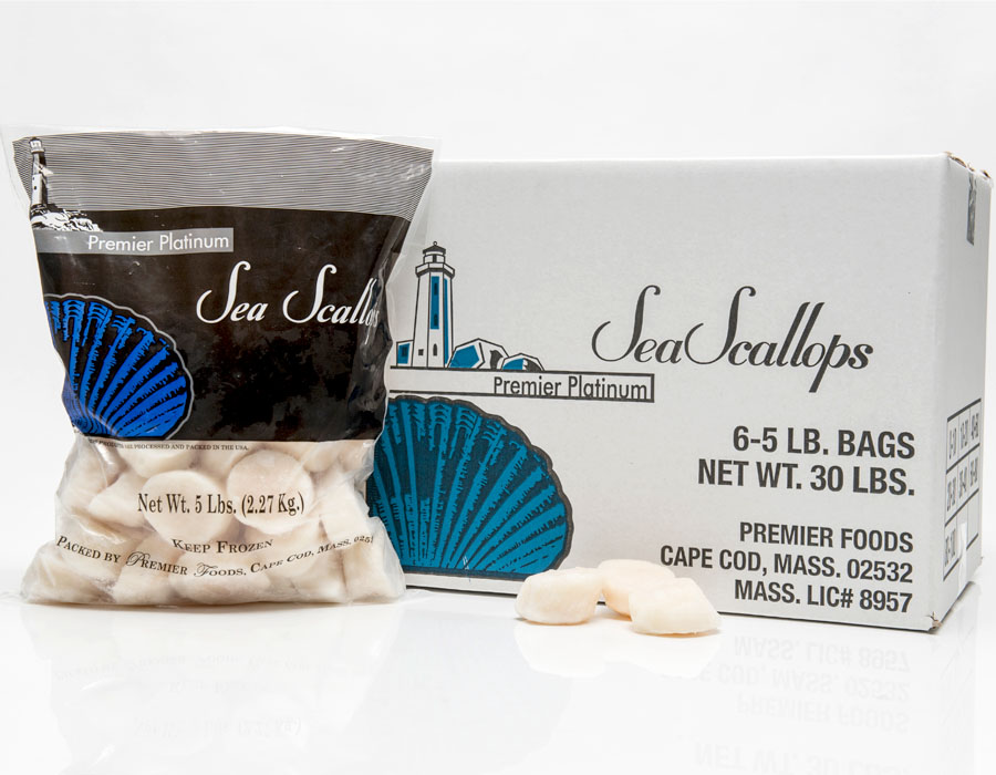 Premier Foods Platinum Sea Scallops Packaging Family